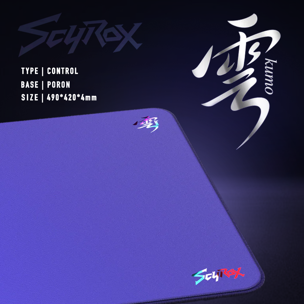 SCYROX Kumo マウスパッド パープル