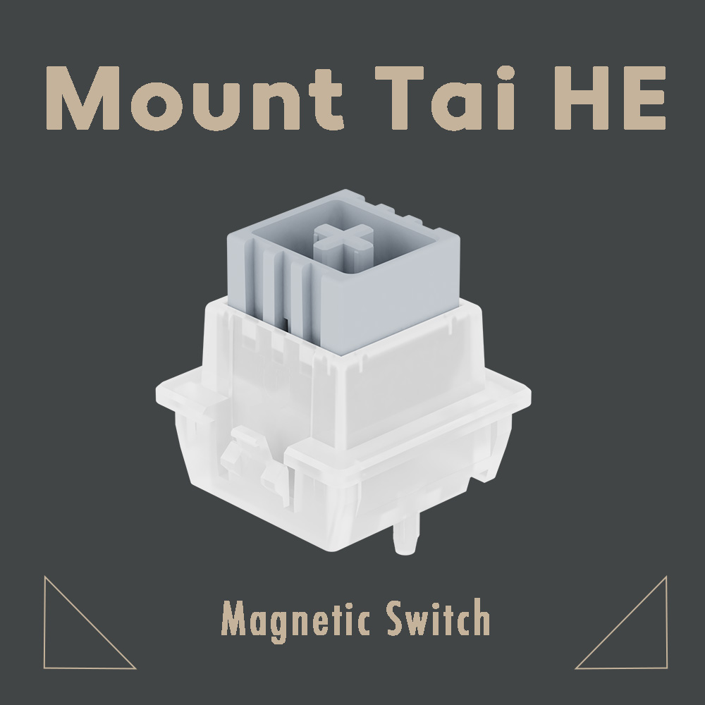 Mount Tai HE 泰山磁轴 スイッチ 35個