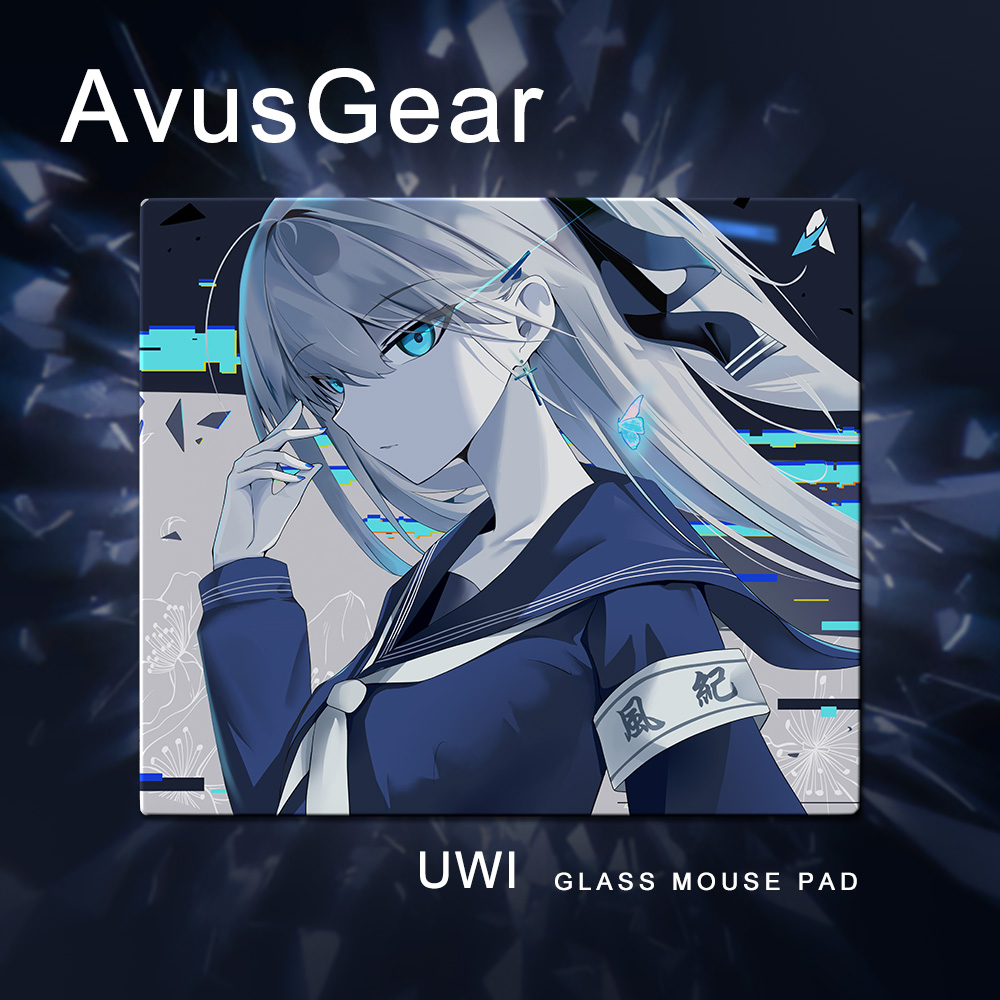 Avus Gear First Edition UWI うい ガラスマウスパッド
