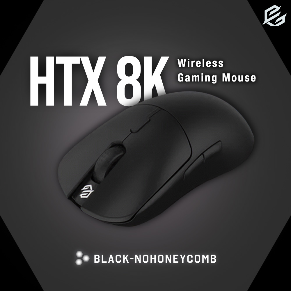 G-Wolves HTX 8K Wireless Black-NoHoneycomb 43g ゲーミングマウス