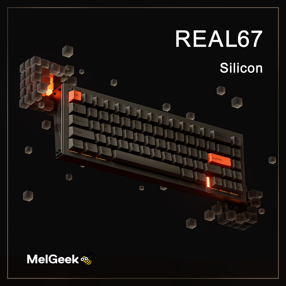 MelGeek REAL67 Silicon Gray